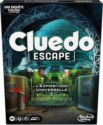 Cluedo Escape: Wystawa uniwersalna, gra planszowa, jednorazowa gra
