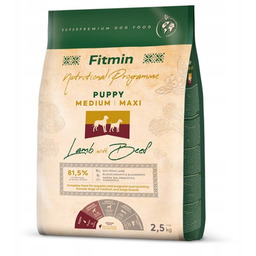 Fitmin Dog Medium Maxi Puppy Lamb & Beef