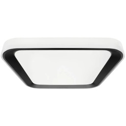 Plafon nowoczesny Lampa na pilota QUADRO BLACK 66W