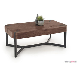 Ława LAVIDA Halmar 60x110, Orzech + czarny