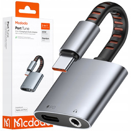 MCDODO PRZEJŚCIÓWKA ADAPTER USB-C NA USB-C + MINI
