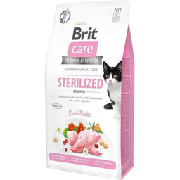 Brit Care Cat Grain-Free Sterilized Sensitive Z Królikiem