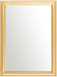 Lustro Alva 60x80cm gold, 60 x 80 cm