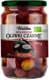 Vitaliana Oliwki czarne bez pestek w zalewie 280