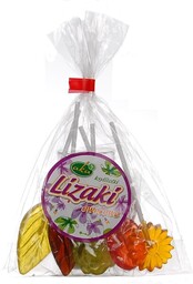 Lizaki bez cukru owocowe ksylitolki 5szt. Aka