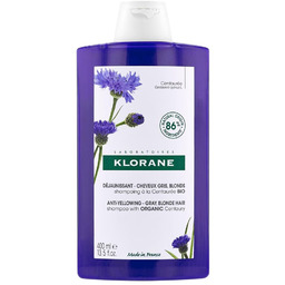 KLORANE Shampoo Anti-Yellow Gray Blonde Hair srebry szampon