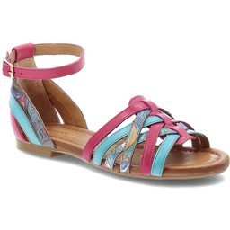 Maciejka Różowe Sandały Stylowe Obuwie Damskie