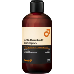 Beviro Anti-dandruff shampoo - Naturalny szampon przeciwłupieżowy 250ml