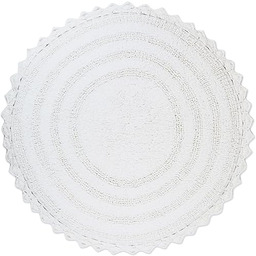 DII Crochet Collection Dwustronna mata łazienkowa, okrągła, 70