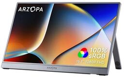 Monitor przenośny ARZOPA Z1C 16,1" (szary)