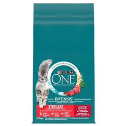 Purina Nestle PURINA ONE Sterilcat Wołowina 9,75kg