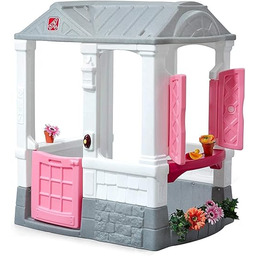 Step2 85311 Courtyard Cottage Pink Playhouse