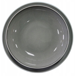 Serwis Obiadowy Lubiana Modern Szary Paski K100 6/18