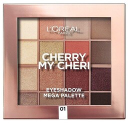 L''oreal Paris, Eyeshadow Mega Palette, paleta cieni