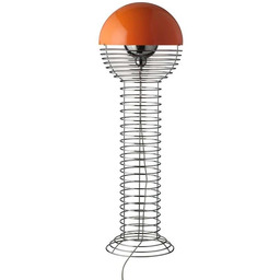 Verpan - Wire Lampa Podłogowa Chrome/Orange