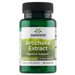 SWANSON Artichoke Karczoch 250mg, 60 kapsułek