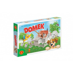 Alexander, domek do malowania z pieskiem