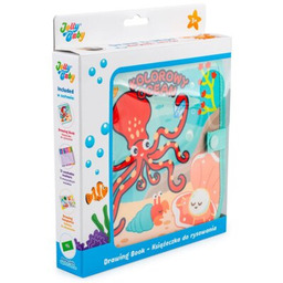 JOLLY BABY Zabawka Książeczka Kolorowy Ocean JB 82602