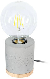 Envostar - Jasper Lampa Stołowa Wood/Black/Grey