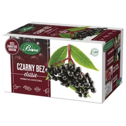 BiFix Classic Herbata owocowa Czarny bez, 20x2,5g ->