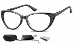 Montana Damskie Plusy Okulary Do Czytania Kocie MR64