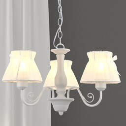 Candellux Żyrandol klasyczny 33-73792 abażurowa zwis na łańcuchu