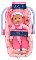 DOLLS WORLD Lalka Isabella w nosidełku 016-78110