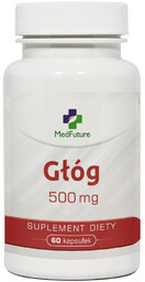 MedFuture Głóg 500 mg, 60 kapsułek