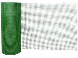 Siatka Rabatowa 80cm Ogrodzeniowa Plastikowa Uv Zielona Hdpe