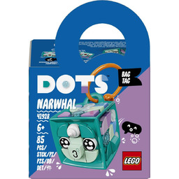 LEGO DOTS, klocki Zawieszka z narwalem, 41928