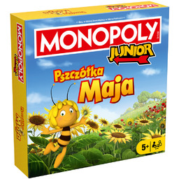 Monopoly Junior Pszczółka Maja, gra planszowa, Winning Moves