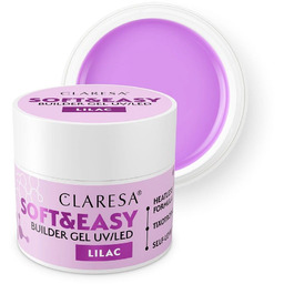 CLARESA Soft&Easy Builder Gel UV/LED żel budujący Lilac