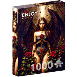 Puzzle, Mroczny anioł, 1000 el.