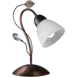 Lampa stołowa nocna klasyczna antyczny brąz 1xE14 TRADITIO