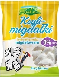 Landrynki bez cukru migdałowe z ksylitolem 70g Aka