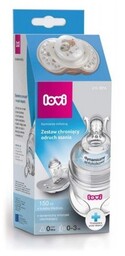 Lovi zestaw chroniący odruch ssania butelka 150ml +smoczek