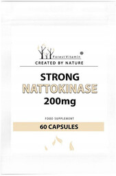 Forest Vitamin, Strong Nattokinase 200mg, Suplement diety, 60