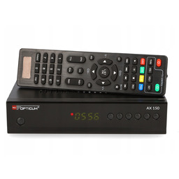 Dekoder tuner odbiornik telewizji satelitarnej DVB-S2 AX150