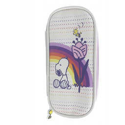 SNOOPY piórnik owalny z kieszonkami wewnątrz REWELACYJNY