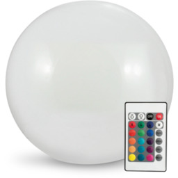 Lampa solarna LED kula RGBW 50 cm