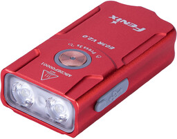 Latarka LED Fenix E03R V2.0 wersja limitowana czerwona