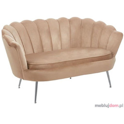 Sofa SF1-FX - srebrne nóżki Cappuccino