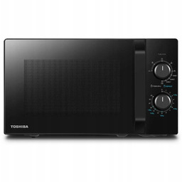 Mikrofalówka Kuchenka Mikrofalowa Toshiba 1000W Czarna Terowanie Pokrętłami
