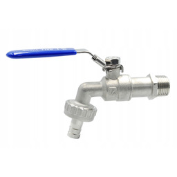 Kran 1" Zawór Kulowy Czerpalny Kwasoodporny GAT316