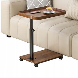 Regulowany Stolik Do Wanny Salonu Kawowy 45-80CM