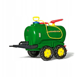 Przyczepka dwuosiowa z pompką John Deere 980x440x620mm Rolly