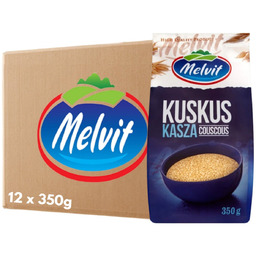 MELVIT Kasza kuskus 350 g x 12 sztuk