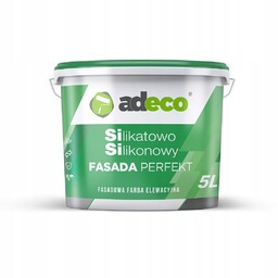 Farba Elewacyjna Silikatowo Silikonowa 5L Si-si Biała