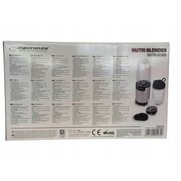 Esperanza Nutri Blender 900W Nutri Bomb 9