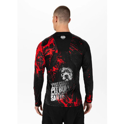 Pit Bull Loongsleeve Mesh Performance Pro Plus Blood